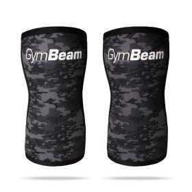 Bandaj din neopren pentru genunchi Conquer Camo - GymBeam