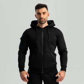 Hanorac cu fermoar Nova Black - STRIX