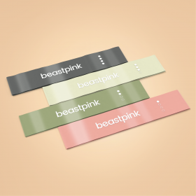 Benzi elastice Resistance Set - BeastPink