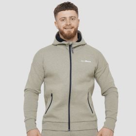Hanorac cu fermoar Agile Sage - GymBeam