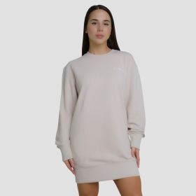 Hanorac pentru femei Agile Longline Desert - GymBeam