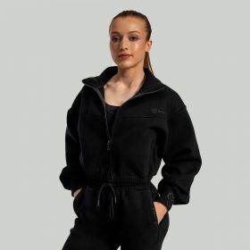 Hanorac pentru femei Lunar Zip-Up Black - STRIX