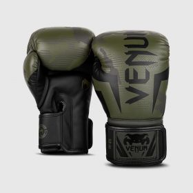 Mănuși de box Elite Khaki Camo - Venum