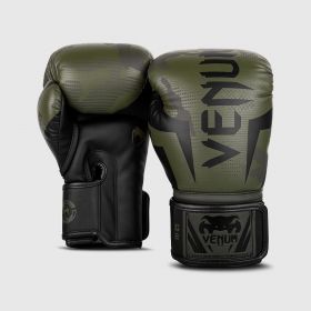 Mănuși de box Elite Khaki Camo - Venum