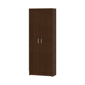 Biblioteca Flint, 2 Usi, Wenge, 70 x 32 x 200 cm