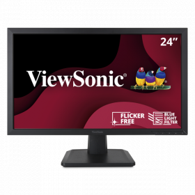 Monitor VIEWSONIC VA2452, 24 Inch Full HD MVA, VGA, DVI, DisplayPort, Grad A-