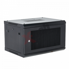 Cabinet metalic de perete 19', tip rack wallmount, 9U 600x800 mm, Xcab A3 Negru