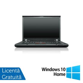 Laptop Refurbished LENOVO ThinkPad T530, Intel Core i5-3320M 2.30GHz, 8GB DDR3, 256GB SSD, 15.6 Inch HD, Webcam + Windows 10 Home