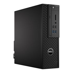 Workstation Second Hand Dell Precision 3420 SFF, Intel Core i7-6700 3.40 - 4.00GHz, 16GB DDR4, 256GB NVMe SSD + 2TB HDD SATA, AMD FirePro W2100/2GB, DVD-RW