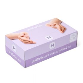 Manusi soft nitril nepudrate Glam M 100 buc