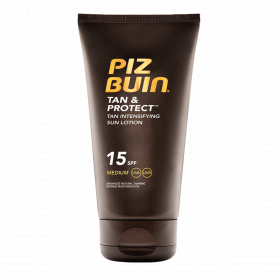 Lotiune pentru bronzare accelerata SPF 15 Tan & Protect Piz Buin