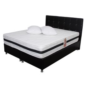 Set Saltea Superortopedica 140x190x30 Tulip plus 2 perne microfibra 50x70