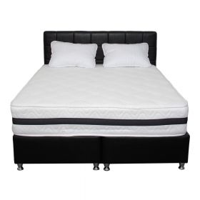 Set Saltea Superortopedica 140x190x30 Tulip plus 2 perne microfibra 50x70