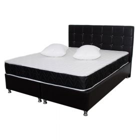 Set Saltea superortopedica Lux Praga 140x200 plus 2 perne microfibra 50x70