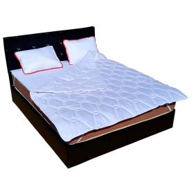 Set Saltea Superortopedica Lux ROMA 140x200x23 plus 2 perne 50x70 plus Husa hipoalergenica plus Pilota microfibra iarna 180x200