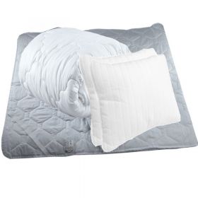 Saltea Ulise Standard Spring Comfort 160x200 plus 2 perne plus Husa hipoalergenica plus Pilota iarna microfibra 180x200
