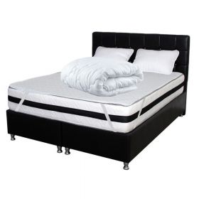 Set Saltea Memory foam Crin 160x200x25 plus 2 perne plus Husa hipoalergenica plus Pilota vara microfibra 180x200