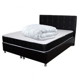Set saltea superortopedica Lux Luna 180x200 plus pilota vara microfibra 200x220