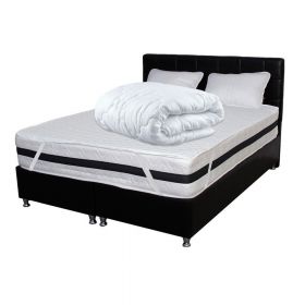 Set Saltea Superortopedica Tulip 180x200x30 plus 2 perne plus Husa hipoalergenica plus Pilota vara microfibra 200x220