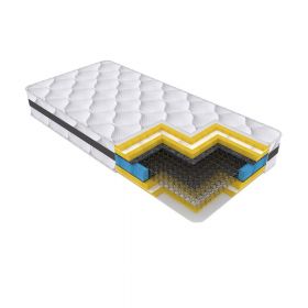 Saltea Lotus Forte Super ortopedic 180x200x30 plus 2 perne microfibra 50x70 plus Husa hipoalergenica