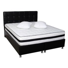 Set saltea Roza Super Lux Ortopedica 180x190x26 plus 2 perne microfibra 50x70