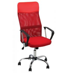 Scaun birou ergonomic mesh OFF 907 Rosu