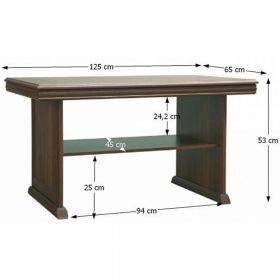 Masuta cafea VML2 nuc