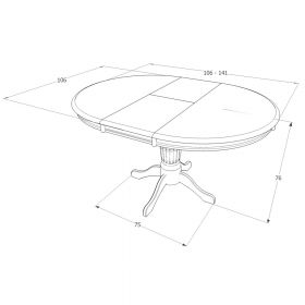 Masa extensibila SL Olivia nuc