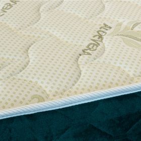 Saltea Superortopedica Optima Aloe Vera, cu plasa de arcuri, margine antilasare, sistem de aerisire 140x200x24 cm