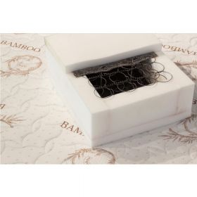 Saltea Superortopedica Optima Bamboo, cu plasa de arcuri, margine antilasare, sistem de aerisire 140x200x24 cm