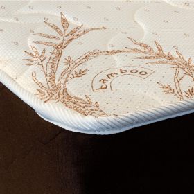 Saltea Superortopedica Optima Bamboo, cu plasa de arcuri, margine antilasare, sistem de aerisire 140x200x24 cm