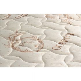 Saltea Superortopedica Optima Bamboo, cu plasa de arcuri, margine antilasare, sistem de aerisire 140x200x24 cm