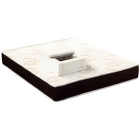 Saltea Superortopedica Optima Bamboo, cu plasa de arcuri, margine antilasare, sistem de aerisire 140x200x24 cm