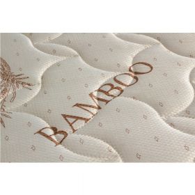 Saltea Superortopedica Optima Bamboo, cu plasa de arcuri, margine antilasare, sistem de aerisire 140x200x24 cm