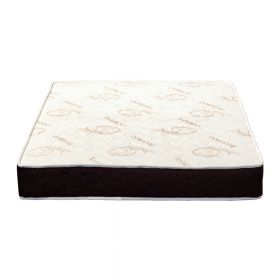 Saltea Superortopedica Optima Bamboo, cu plasa de arcuri, margine antilasare, sistem de aerisire 140x200x24 cm