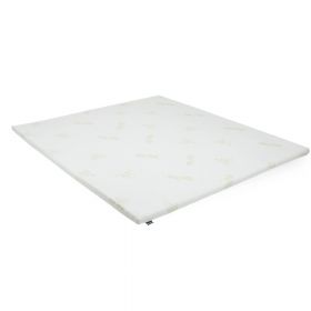 Top saltea 160x200 spuma 7 cm, husa detasabila, tratata cu Aloe Vera