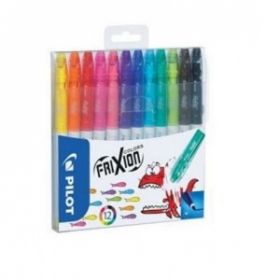 Set carioci Pilot Frixion Colors, 12 bucati