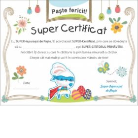 Diploma Paste. Super Certificat