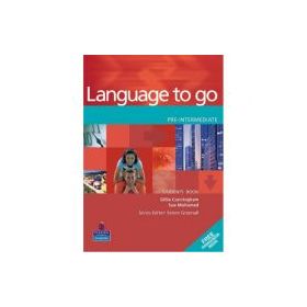 Language to go Pre-intermediate Students' Book with Phrasebook - Gillie Cunningham