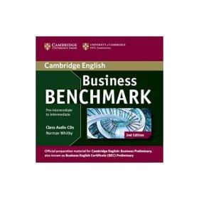 Business Benchmark Pre-intermediate to Intermediate Business Preliminary Class Audio CDs (2) - Norman Whitby