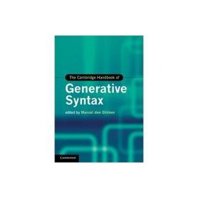 The Cambridge Handbook of Generative Syntax - Marcel den Dikken