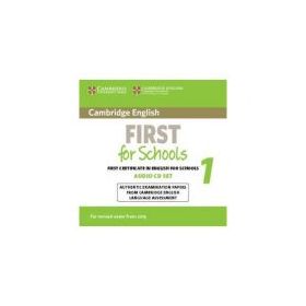 Cambridge English First for Schools 1 for Revised Exam from 2015 Audio CDs (2): Authentic Examination Papers from Cambridge English Language Assessmen