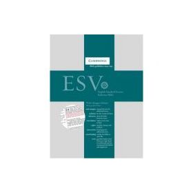 ESV Wide Margin Reference Bible, Black Edge-lined Goatskin Leather, Red-letter Text