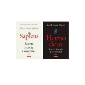 Pachet de autor Yuval Noah Harari - 2 volume: Sapiens si Homo Deus, Ed. Polirom