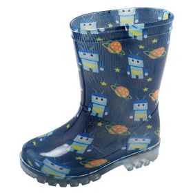Cizma copii Chicco Wallis, 66015-61P, albastru cu model, 27