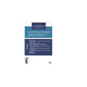 Insolventa si lichidare. Legislatie, modele de acte, adnotari, teste-grila 2020 - Adriana Violeta Nistor