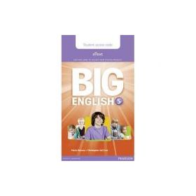 Big English 5 Pupil's eText Access Code (standalone)