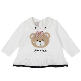Bluza copii Chicco, Alb, 67867-63MFCO