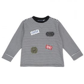 Bluza copii Chicco, Alb cu model, 02901-65MC