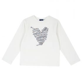 Bluza copii Chicco, Alb, 02719-65MC